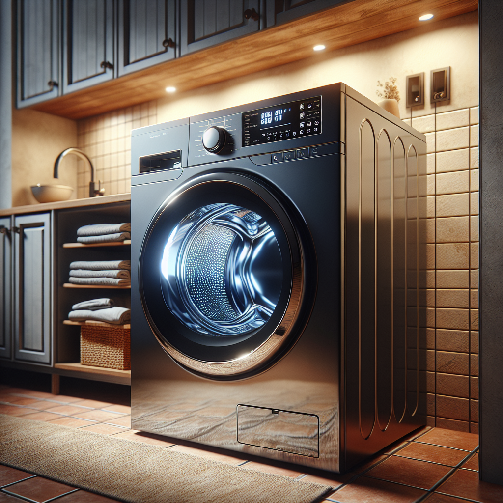 Washing machines with steam washing options for wrinkle removal