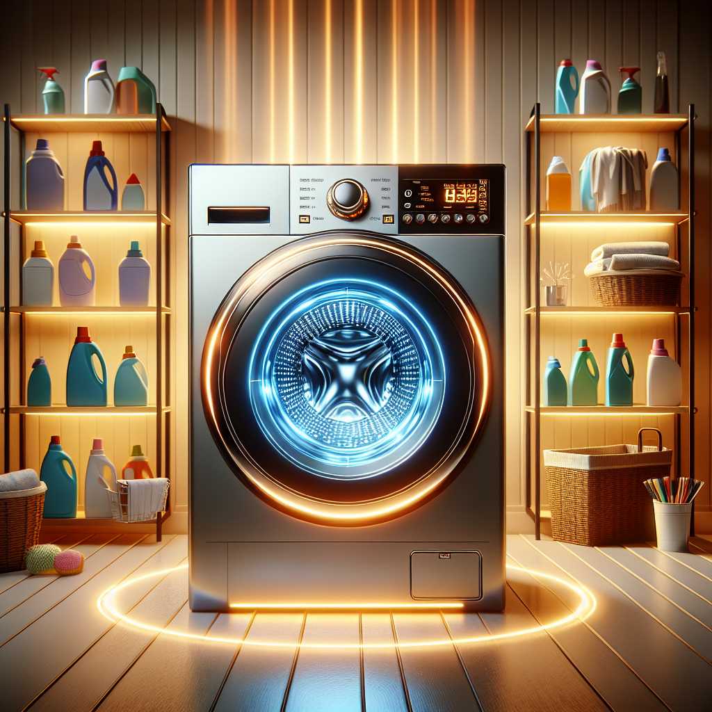 Washers with Antibacterial Cleaning Functions: For Cleaner Clothes