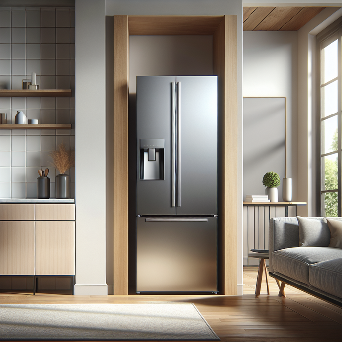 Refrigerators with Built-In Door for a Sleek and Modern Look