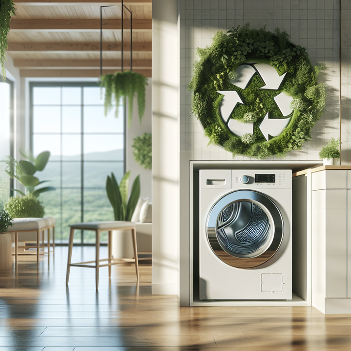 Tumble dryers with eco-friendly cycles to reduce carbon footprint