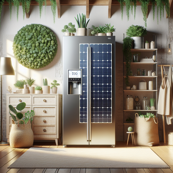 Réfrigérateurs alimentés à l'énergie solaire : Une révolution verte pour votre cuisine