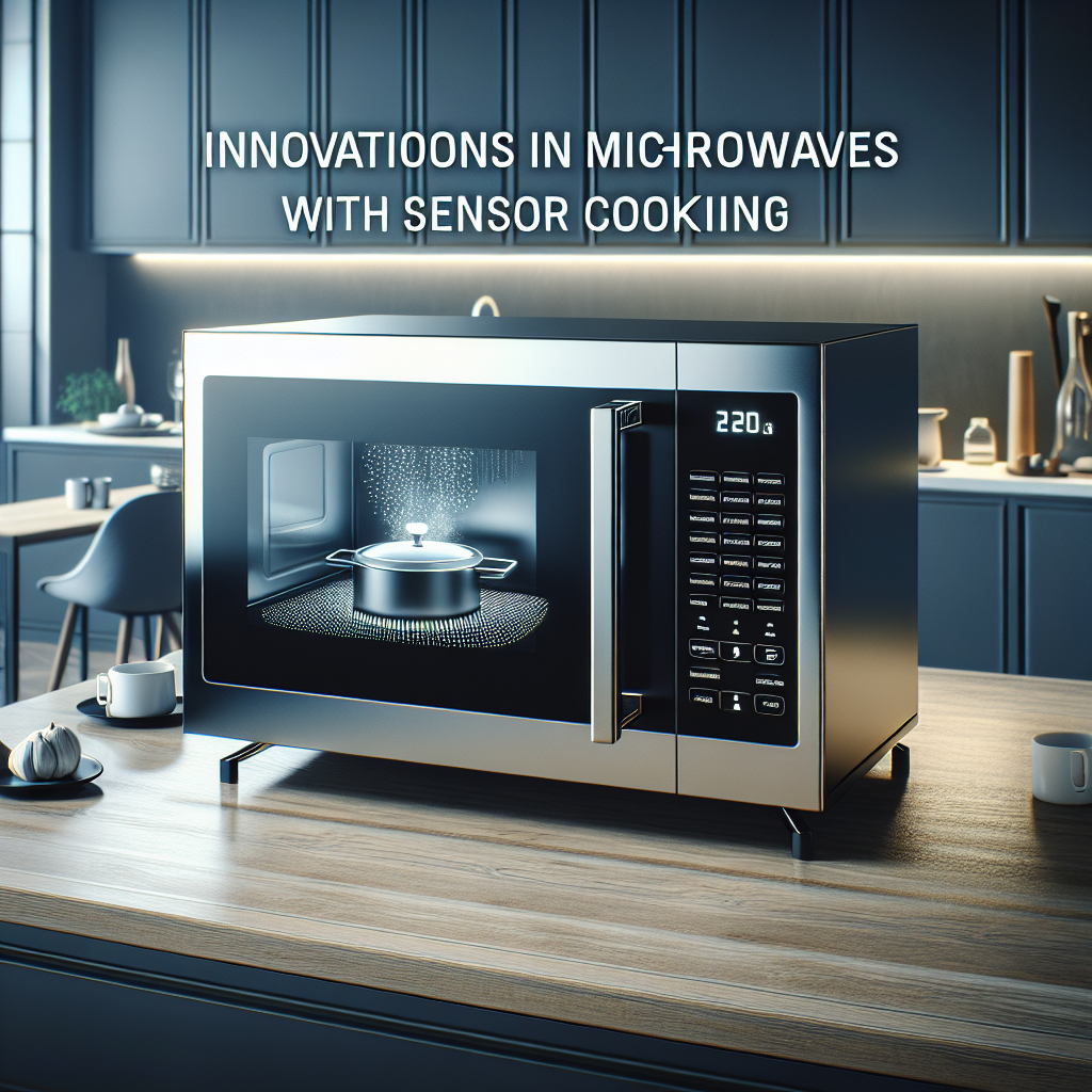 Innovations dans les micro-ondes avec cuisson par capteur