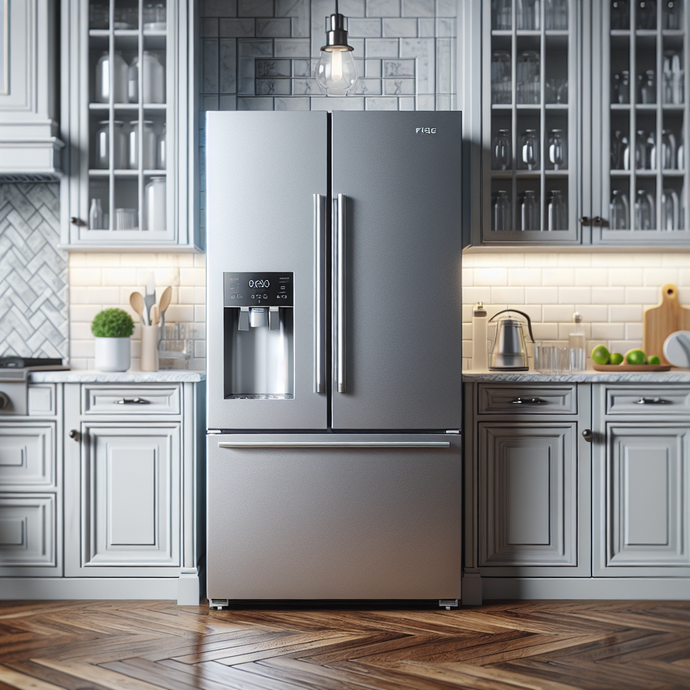 French door refrigerators with water and ice dispensers: Everyday comfort