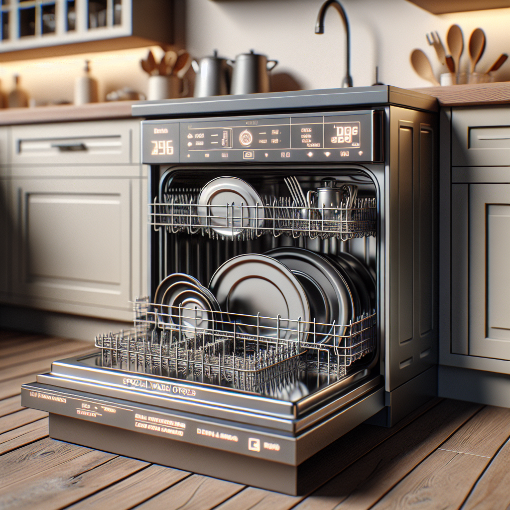 Lave-vaisselle avec cycles de lavage pour grandes casseroles et poêles