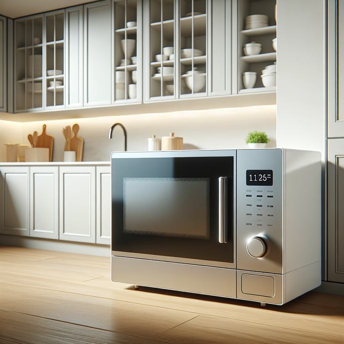 Microwaves with easy-to-clean surfaces