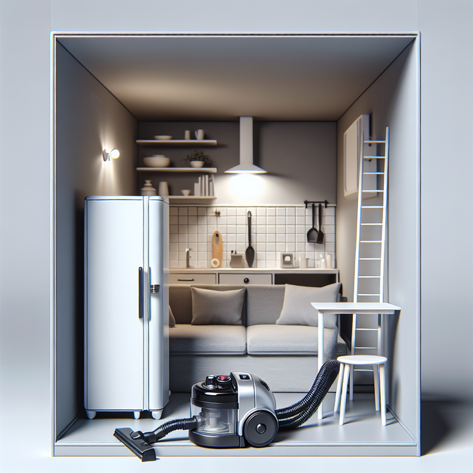 Compact vacuums for studios or apartments