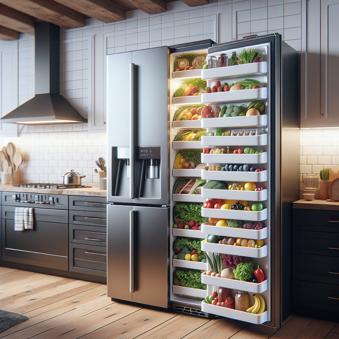 Refrigerators with customizable compartments for better food organization