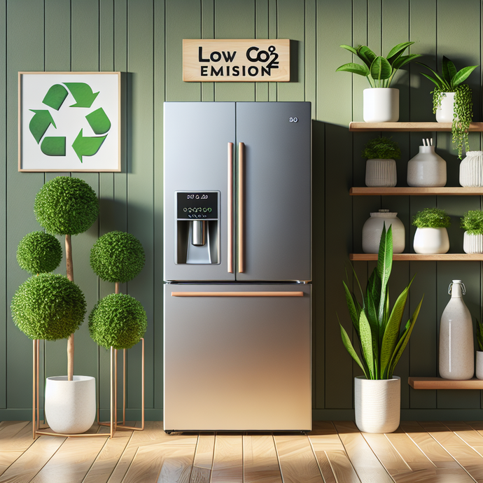 Low CO2 Emission Refrigerators: A Sustainable Trend