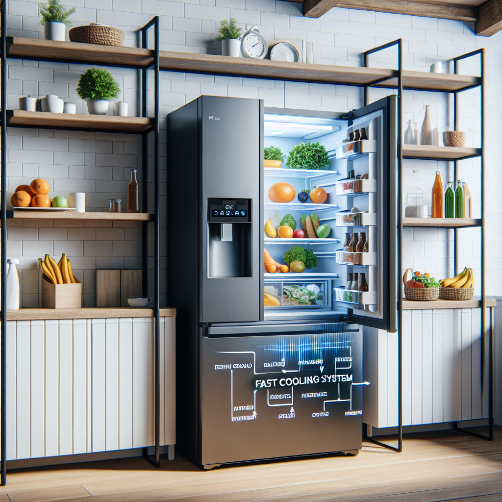 Refrigerators with Fast Cooling Systems: For Better Food Management