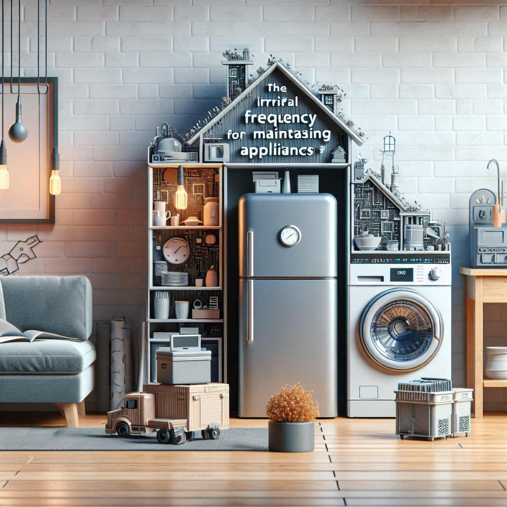The Ideal Frequency for Checking and Maintaining Your Appliances