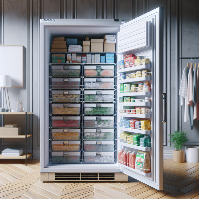 Choosing a chest freezer for better organization