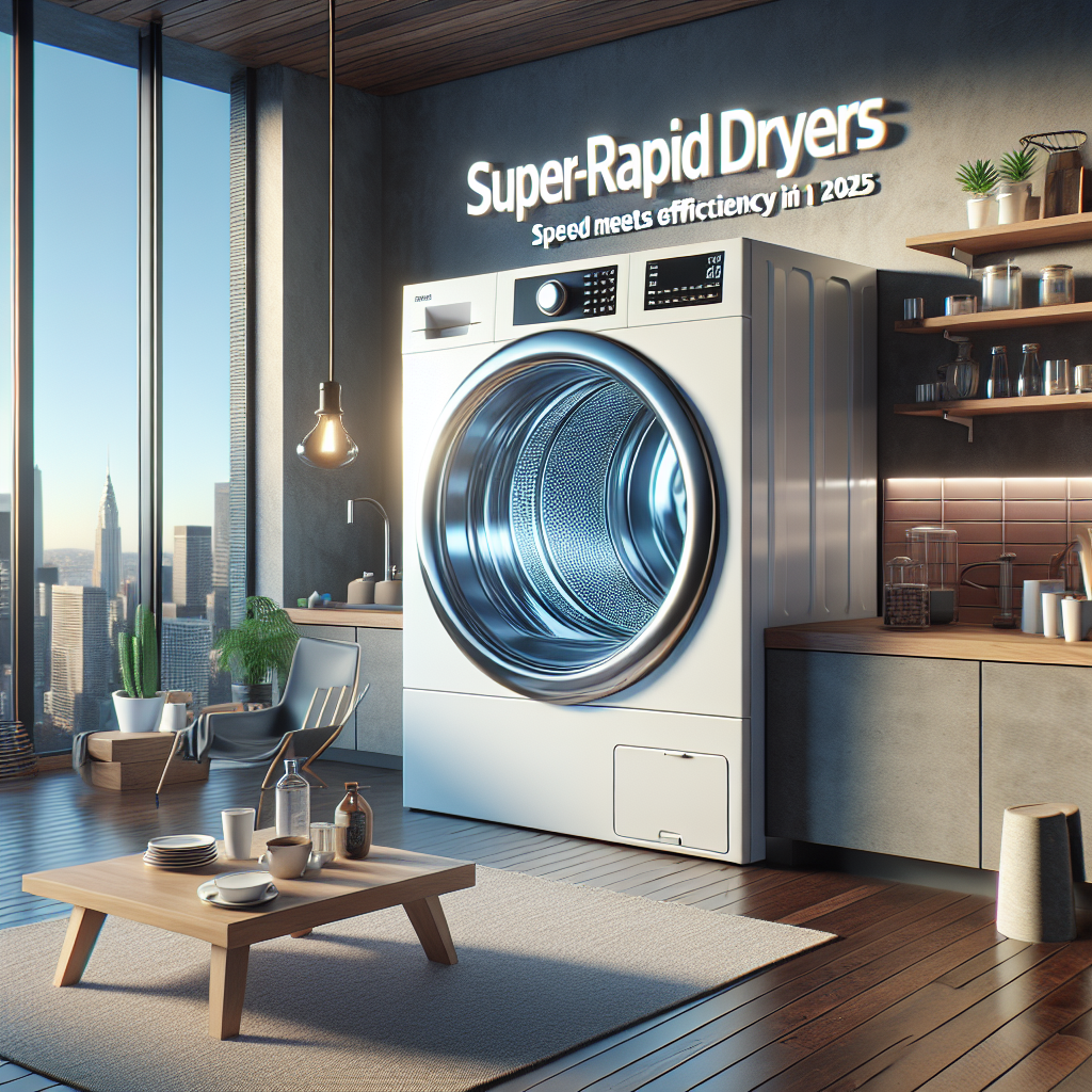 Séchoirs Super-Rapides : La Vitesse Rencontre l'Efficacité en 2025