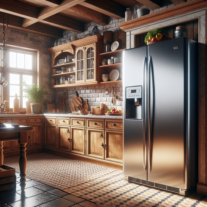Refrigerators suited for country homes