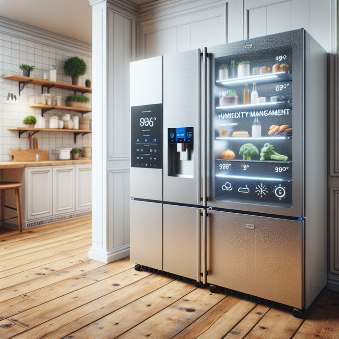 Refrigerators with humidity management: Better food preservation