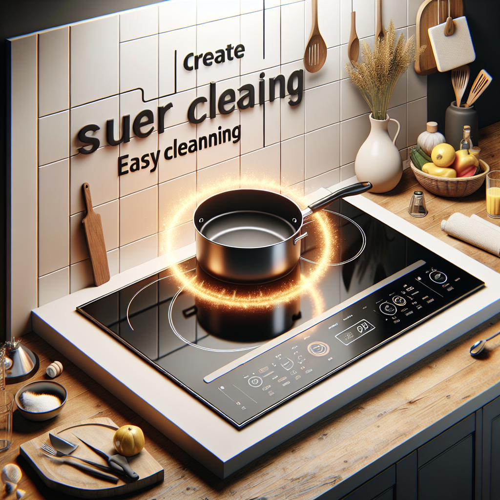 Induction Stoves with Easy Cleaning Options