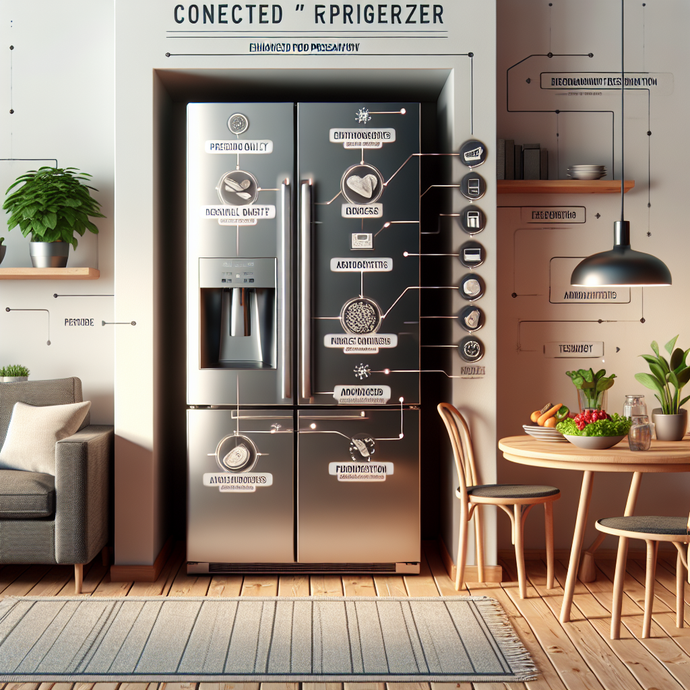 Connected Refrigerators that Help Keep Your Food Fresher for Longer