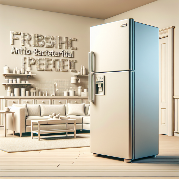Refrigerators with antibacterial compartments for fresher food