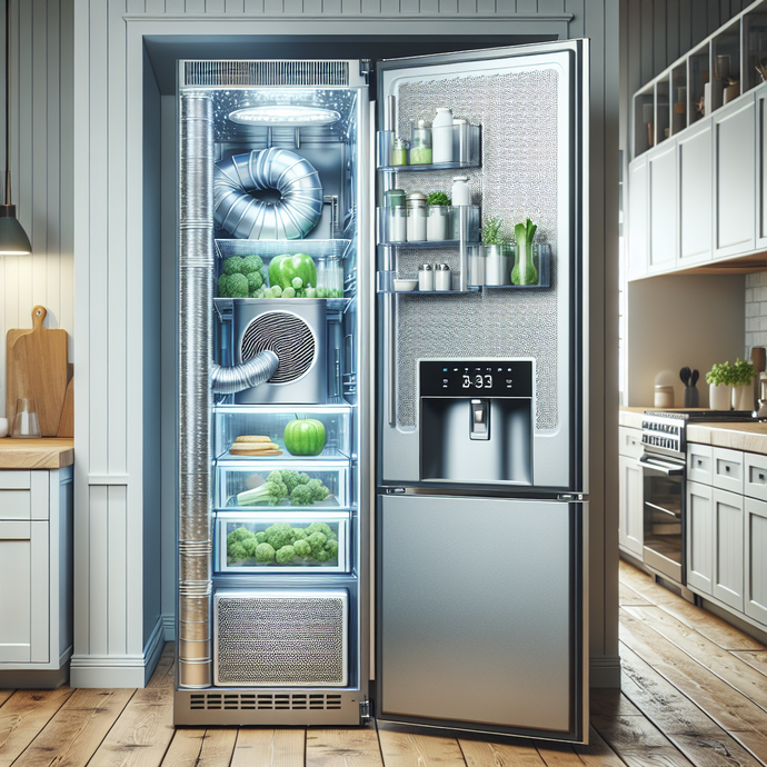 Refrigerators with Air Purification Systems to Keep Food Fresher
