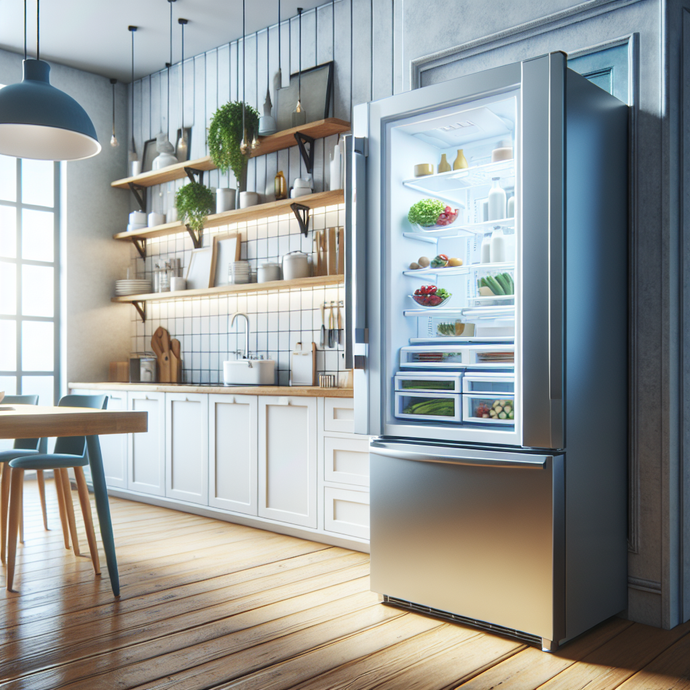 Refrigerators with large freezer compartments