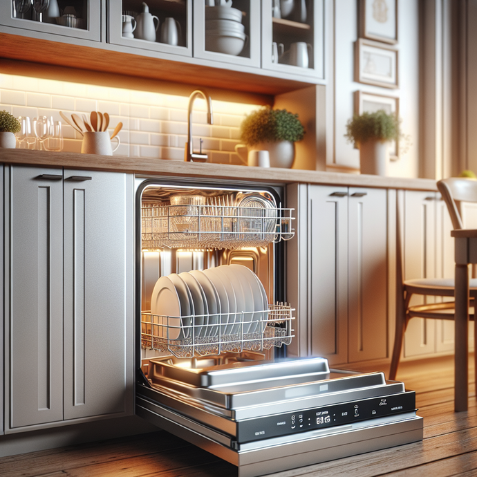 Dishwashers with interior lighting for better visibility