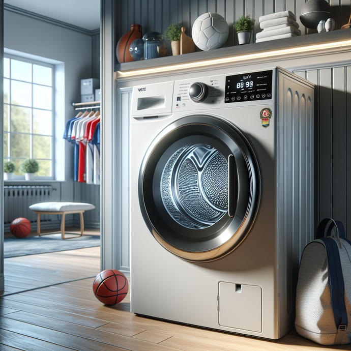 Dryers with special cycles for sportswear