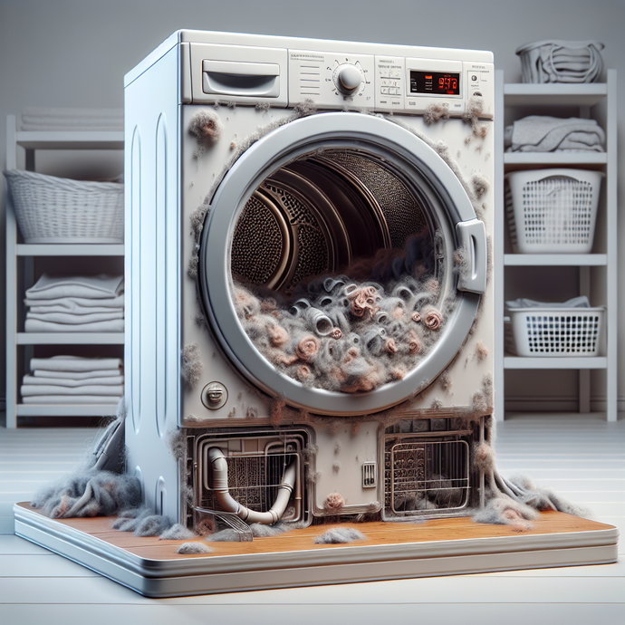 Dryer: How to Avoid Fire Hazards Caused by Lint Buildup