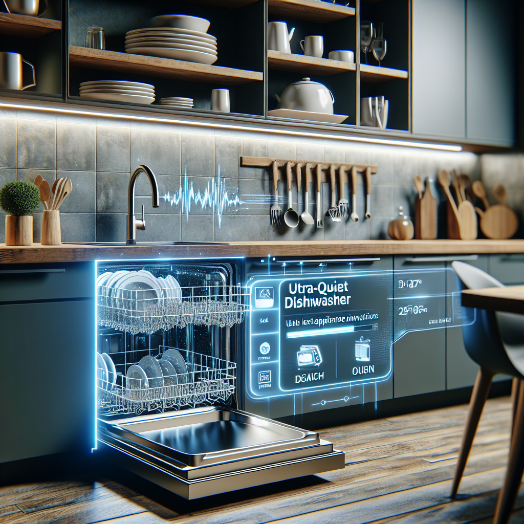 The Latest Innovations in Ultra-Quiet Dishwashers