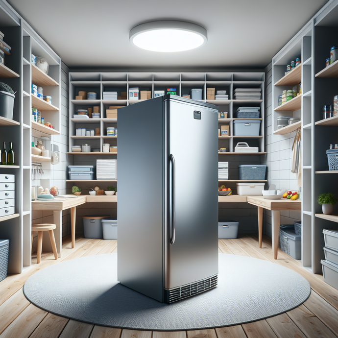 Choosing a chest freezer for better organization