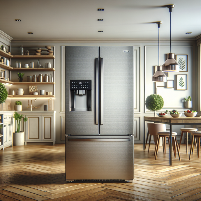 Refrigerators with air management systems for better temperature control