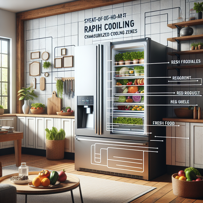 Refrigerators with rapid cooling zones: Ideal for fresh food storage