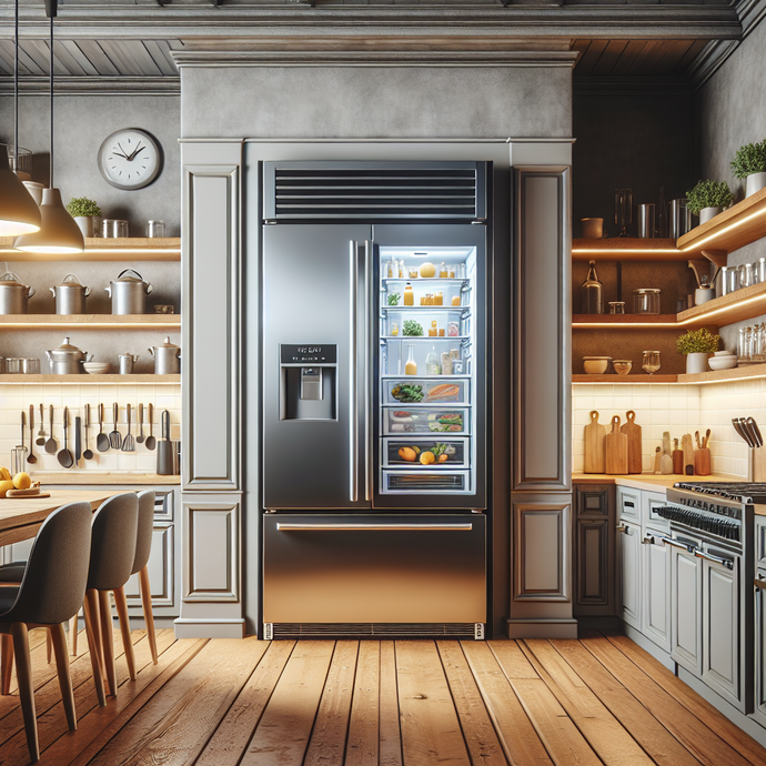 High-Capacity Refrigerators for Large Households