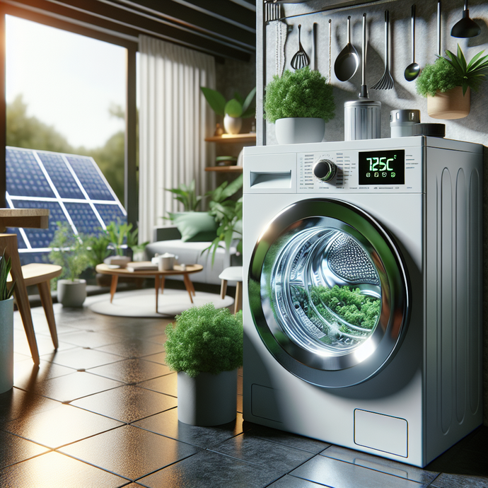 Washing machines with eco cycles: save water and energy