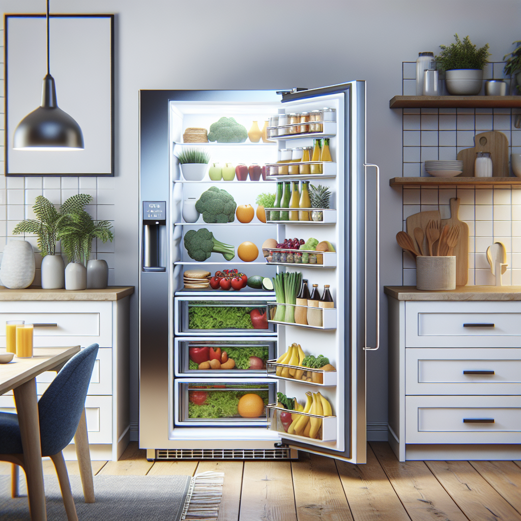 Refrigerators with special compartments for fresh food