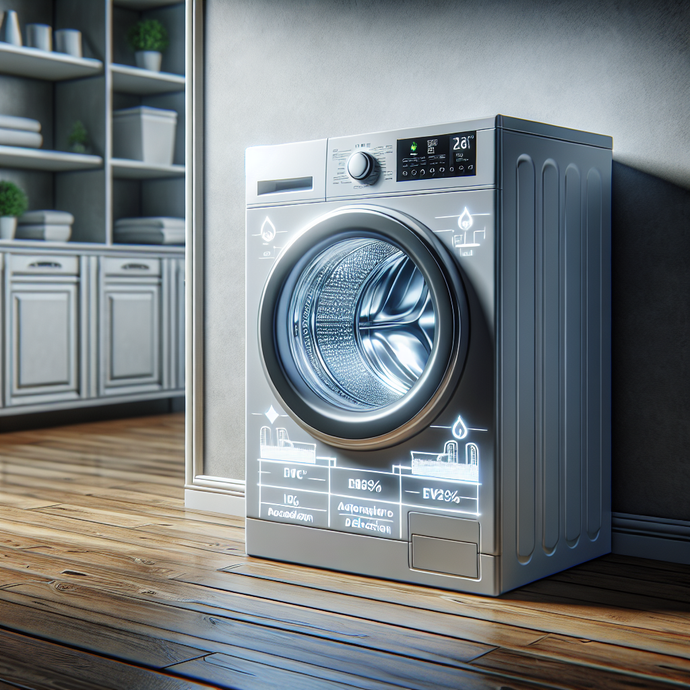 Washers with automatic load detection: Less water and energy consumption