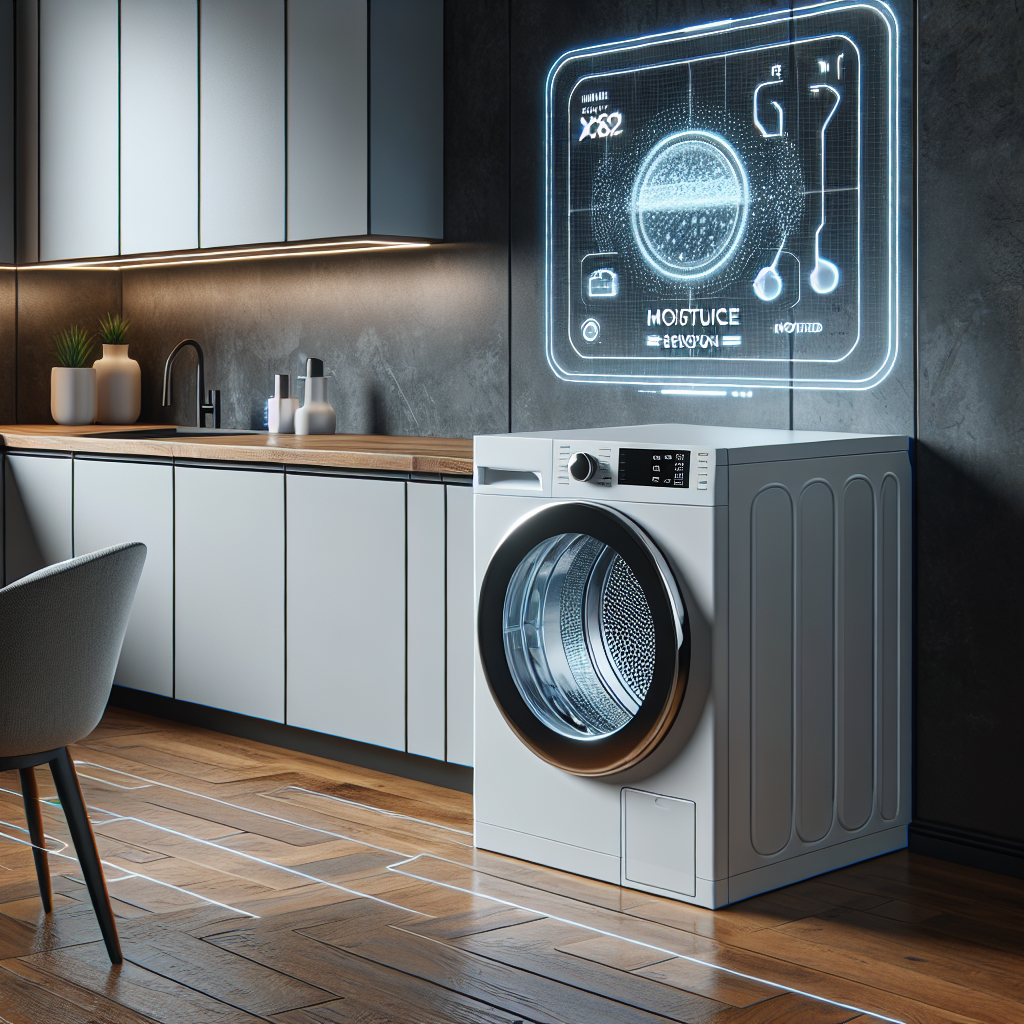 Séchoirs avec capteurs d'humidité pour une performance optimale