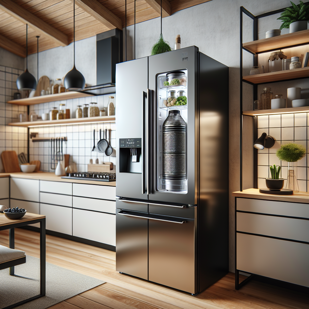 Réfrigérateurs avec des filtres à charbon pour éliminer les odeurs indésirables