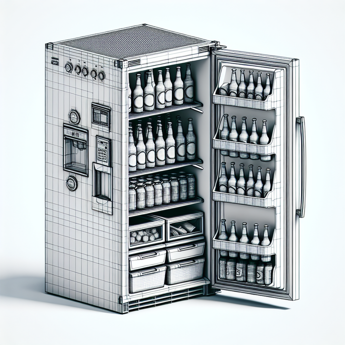 Refrigerators with Built-In Beer Compartments for Enthusiasts