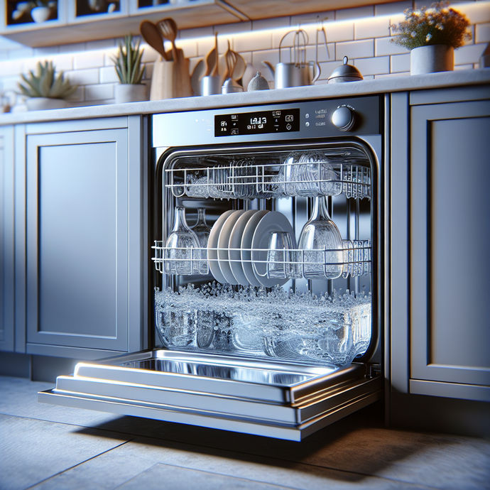 Dishwasher: Tips for maintaining clean, residue-free water in the machine