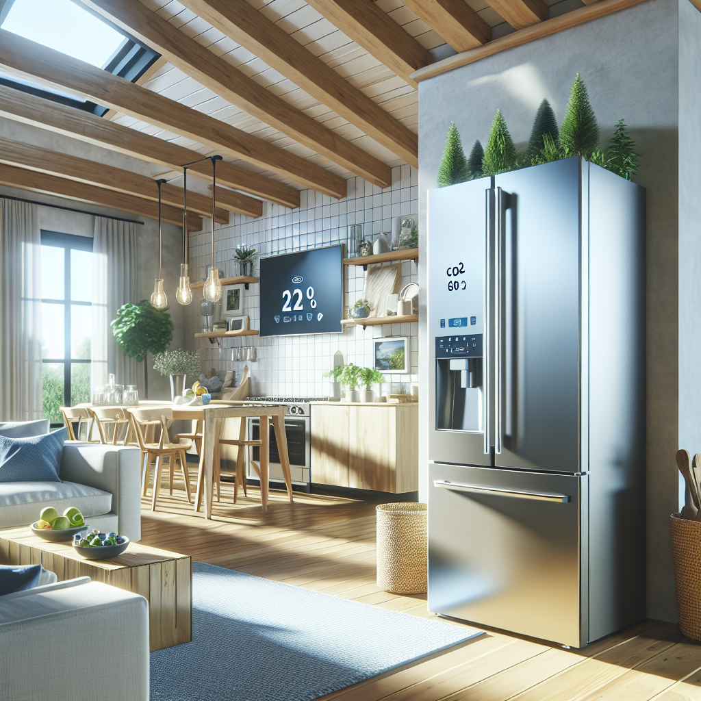 Low CO2 Emission Refrigerators: A Sustainable Trend