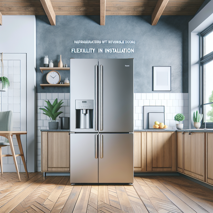 Refrigerators with Reversible Doors: Flexibility in Installation