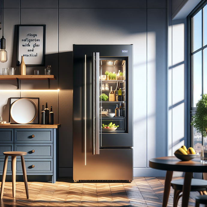 Refrigerators with Glass Doors: Stylish and Practical