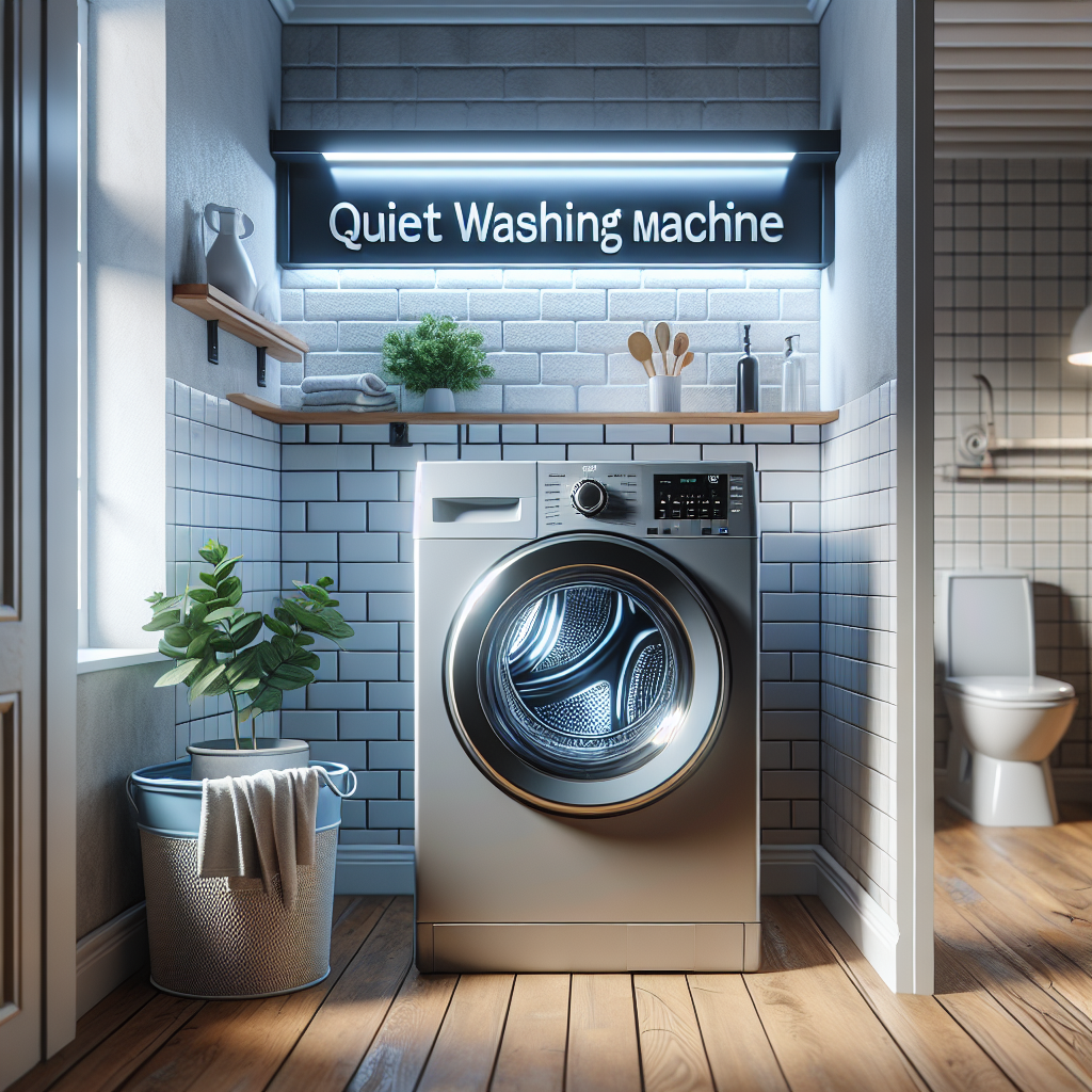 Quiet Washers: The Ideal Choice for Apartments