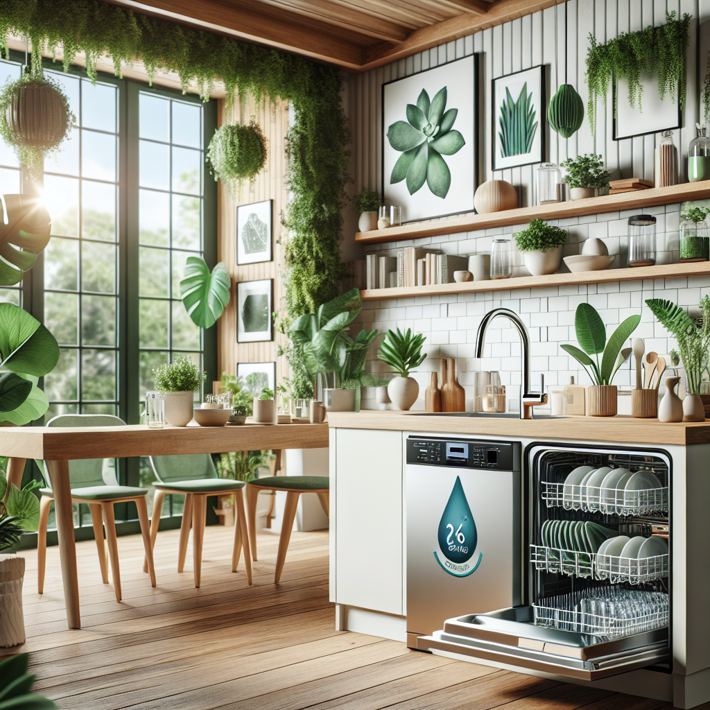 Dishwashers with water-saving technology: a greener option
