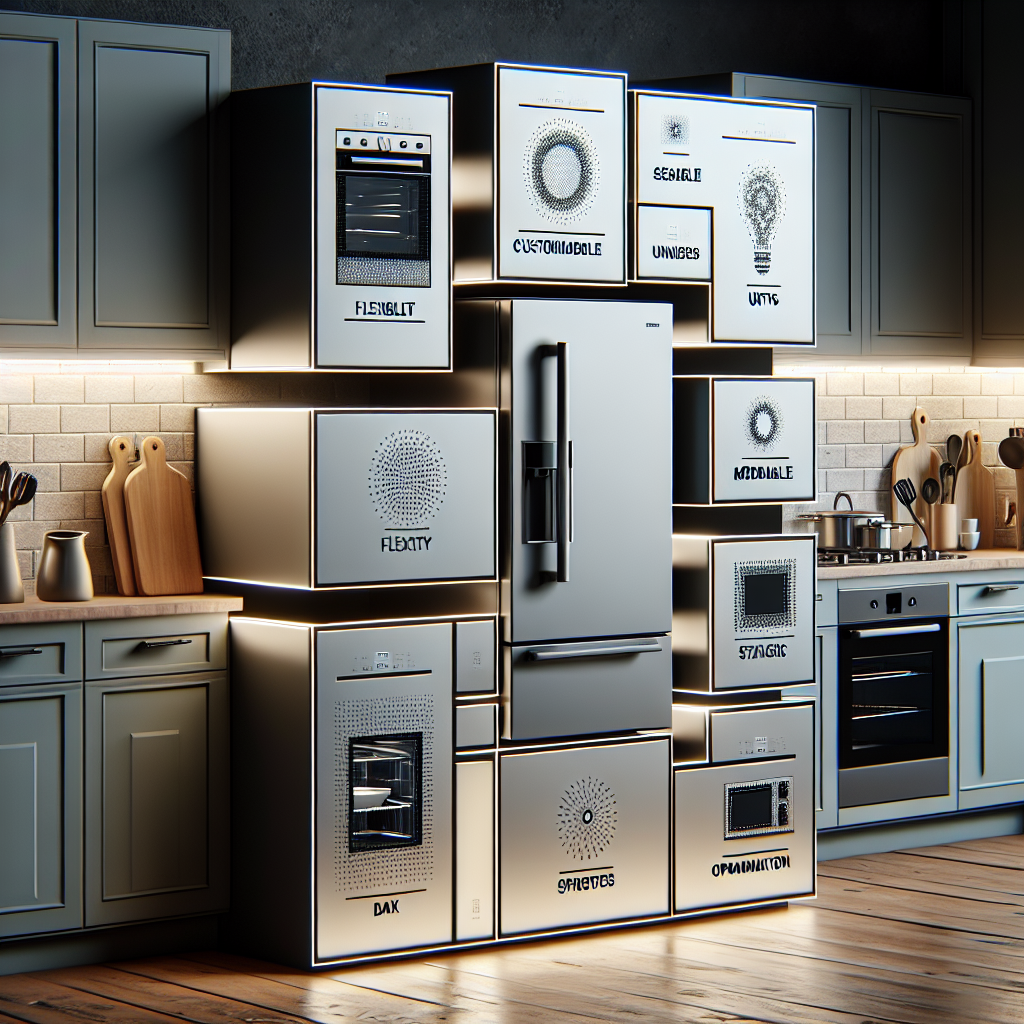 Modular appliances: Flexibility and design in your kitchen