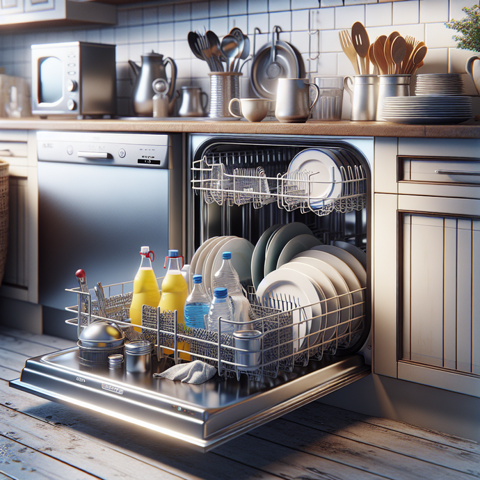 Dishwasher: Tips for avoiding limescale marks on your plates