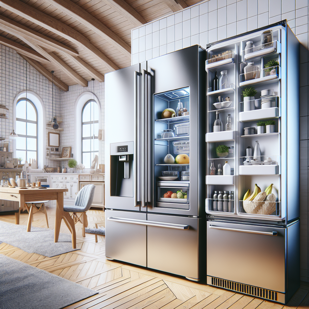 Réfrigérateurs avec zones de stockage modulaires: pour une disposition personnalisable