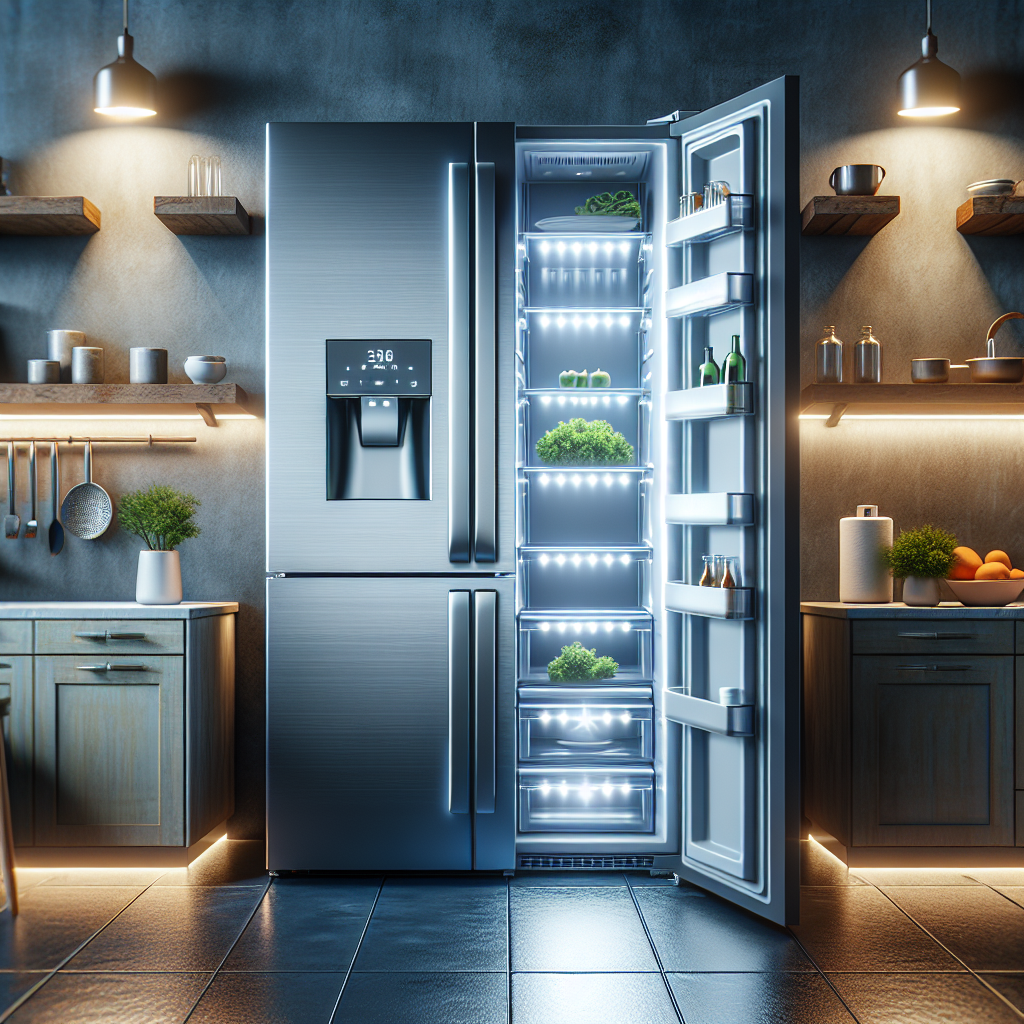 Refrigerators with LED lighting: more efficiency and durability