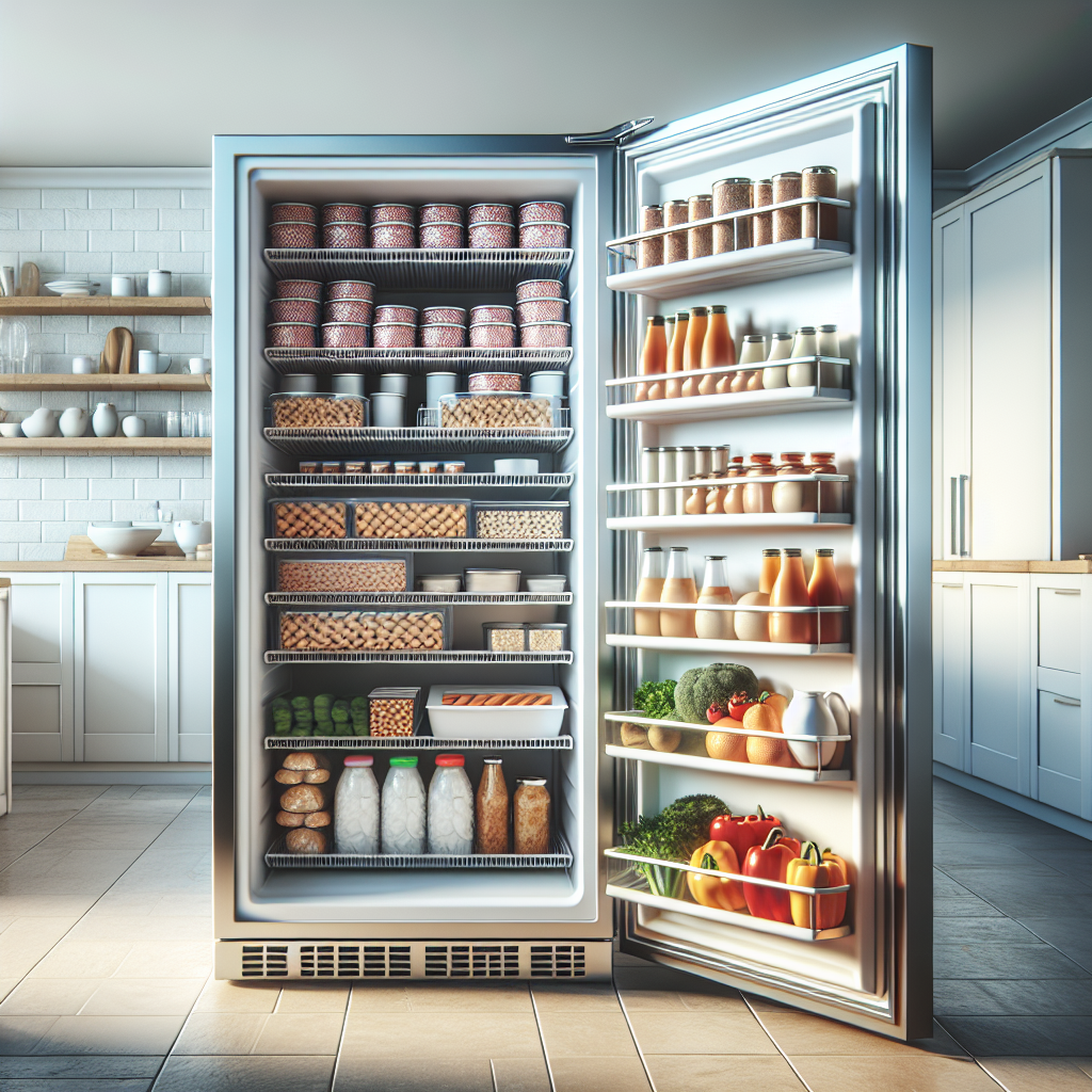 Freezer: How to optimize space in a freezer for better storage