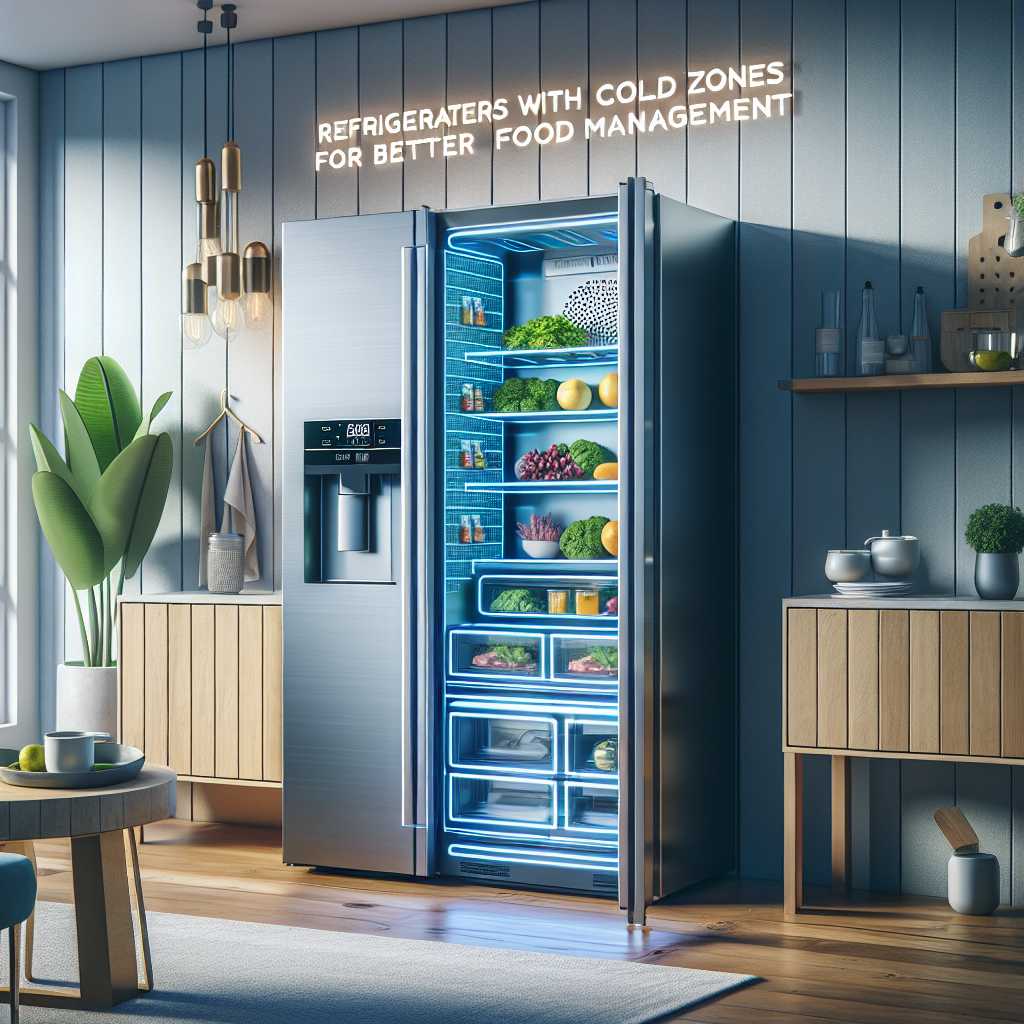 Réfrigérateurs avec zones froides : pour une meilleure gestion des aliments