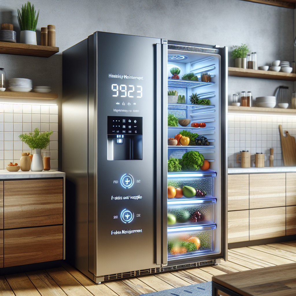 Refrigerators with Humidity Management for Fresher Fruits and Vegetables